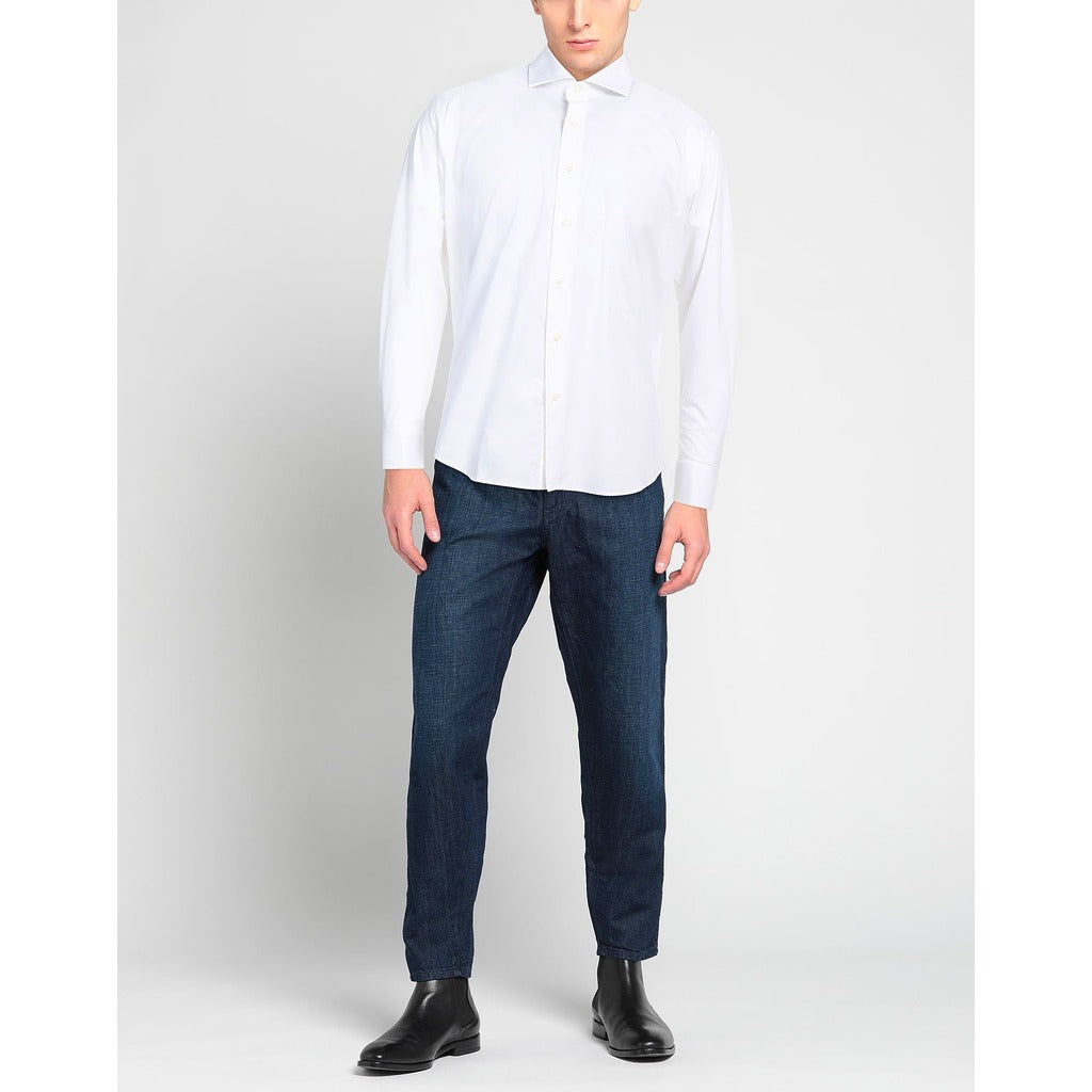 AQUASCUTUM - camicia-38400-bianco