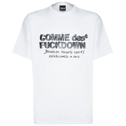 COMME DES FUCKDOWN - cfabm-00102-bianco