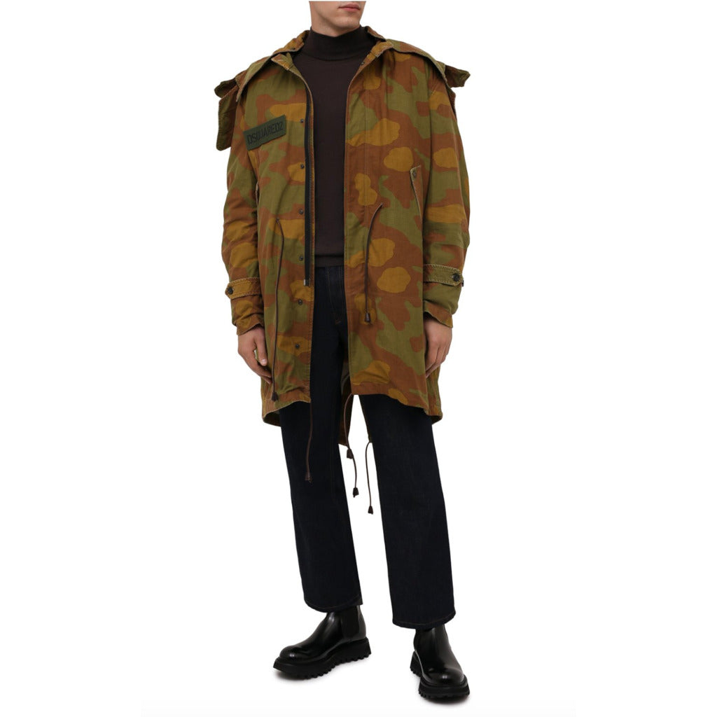 DSQUARED2 - camo parka