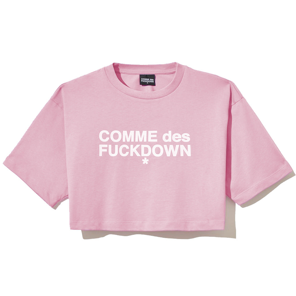 COMME DES FUCKDOWN - cfabw0010-tshirt-rosa