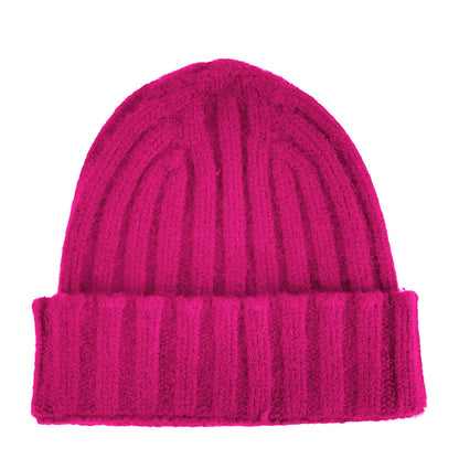 100% CASHMERE - cap-cashmere-fuchsia