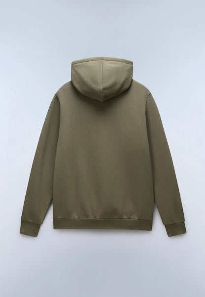 NAPAPIJRI felpa AYLMER verde cappuccio FW25