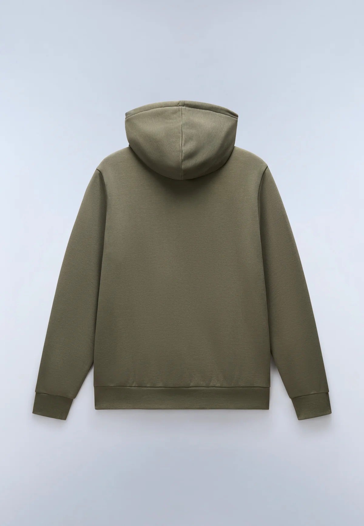 NAPAPIJRI felpa AYLMER verde zip e cappuccio FW25