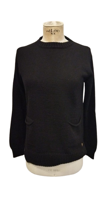 CONTE OF FLORENCE maglione ADELBODEN nero AI26