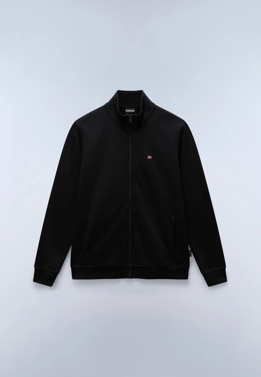 NAPAPIJRI Felpa zip nero BALIS FW25