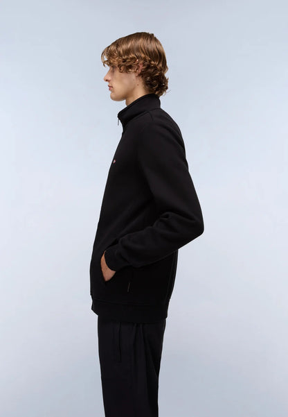 NAPAPIJRI Felpa zip nero BALIS FW25