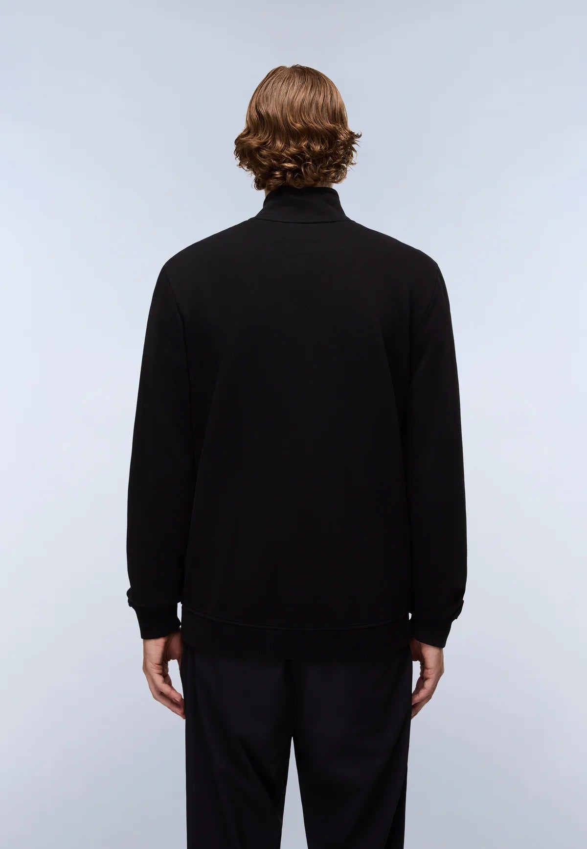 NAPAPIJRI Felpa zip nero BALIS FW25