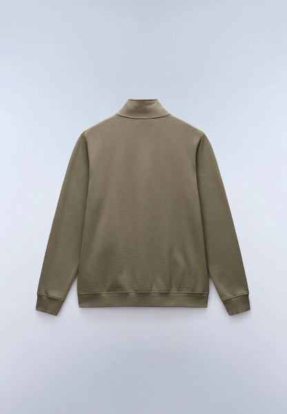 NAPAPIJRI Felpa zip verde BALIS FW25