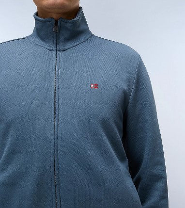 NAPAPIJRI Felpa Balis zip SS25 verde