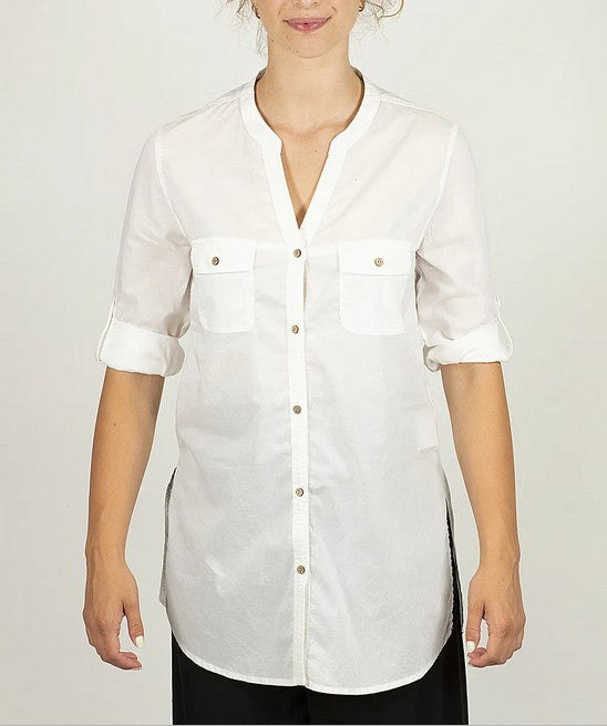 BRUGI camicia bianca CF5M T79I SS25