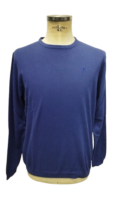 CONTE OF FLORENCE maglione OKAVANGO bluette SS25