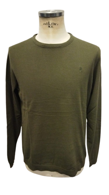 CONTE OF FLORENCE maglione OKAVANGO verde SS25