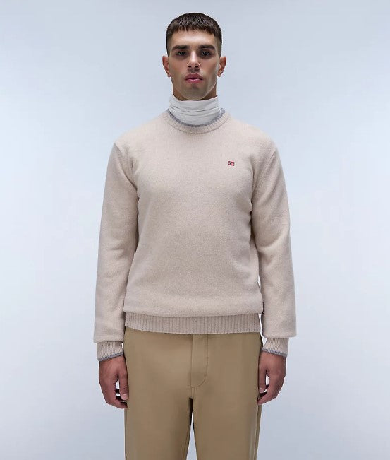 NAPAPIJRI Maglione DAIN FW24 beige