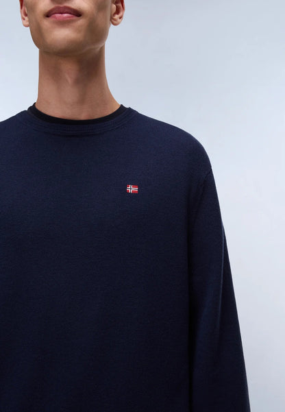 NAPAPIJRI Maglione DAMAVAND FW25 blu