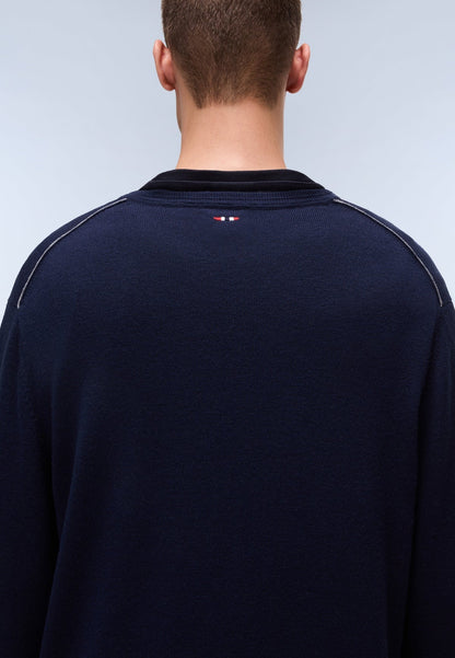NAPAPIJRI Maglione DAMAVAND FW25 blu