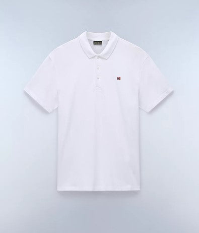 NAPAPIJRI Polo maniche corte EALIS SS25 bianco