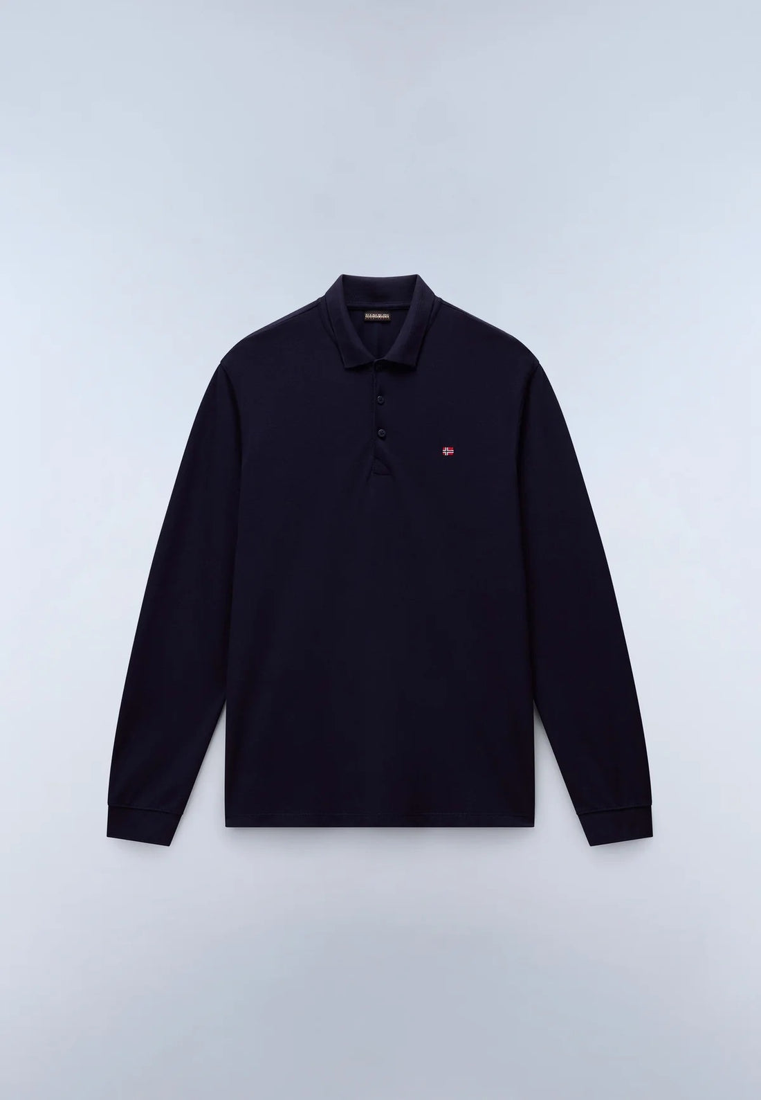 NAPAPIJRI Polo manica lunga blu EALIS FW25