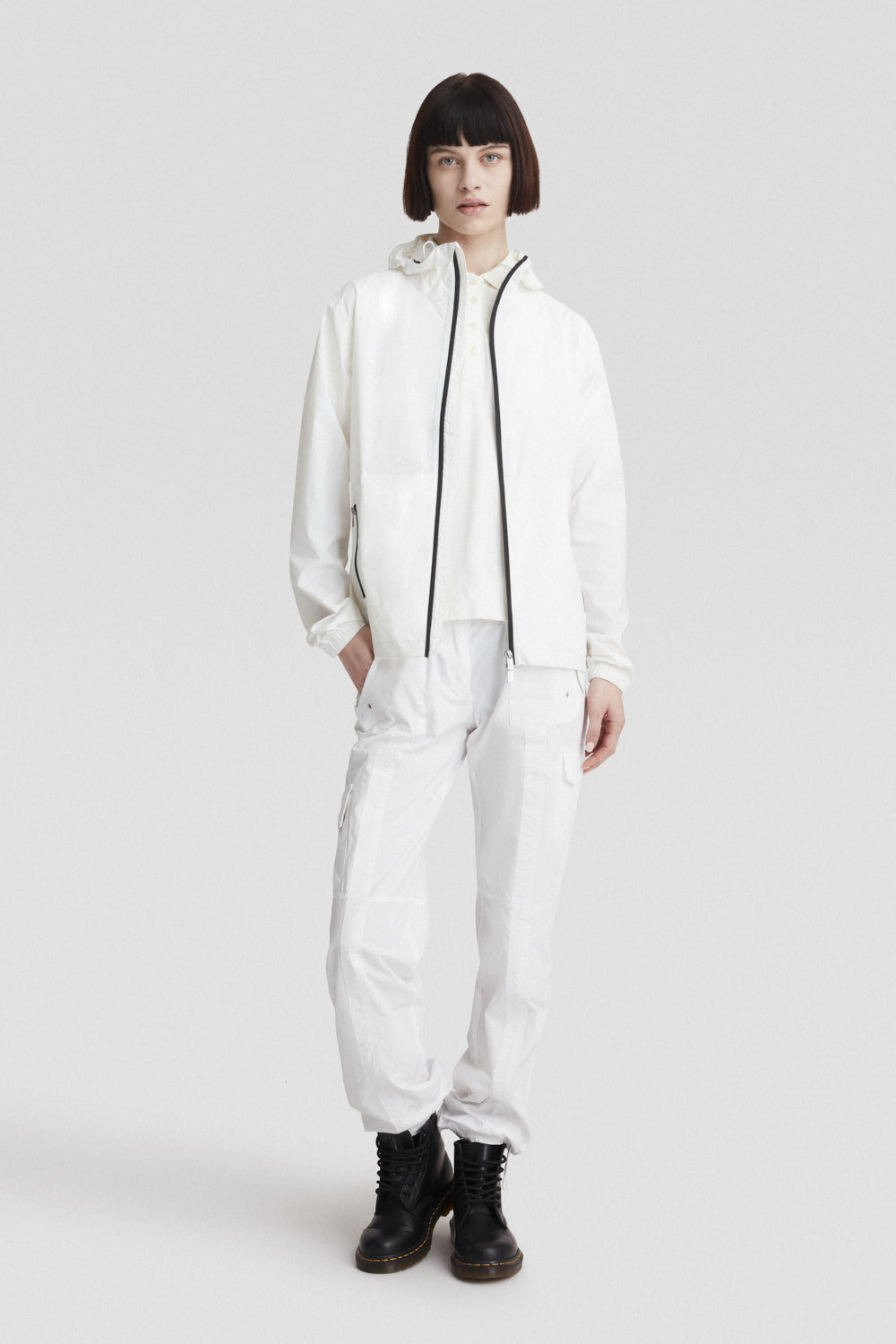 CIESSE PIUMINI EFRAM bianco giacca leggera antivento SS25