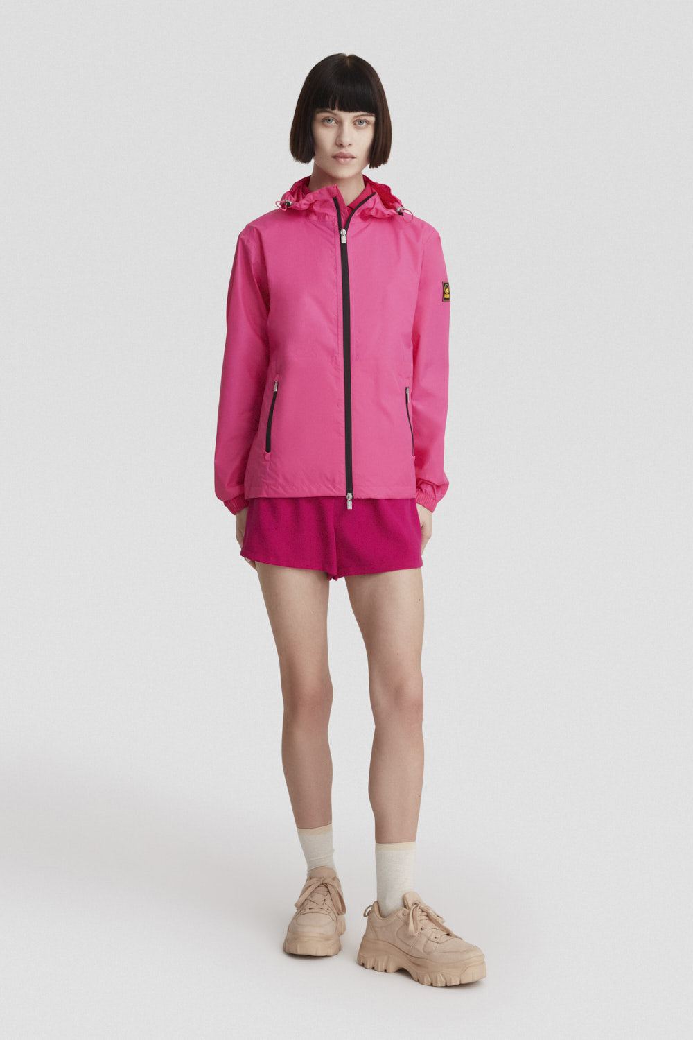 CIESSE PIUMINI EFRAM fucsia giacca leggera antivento SS25