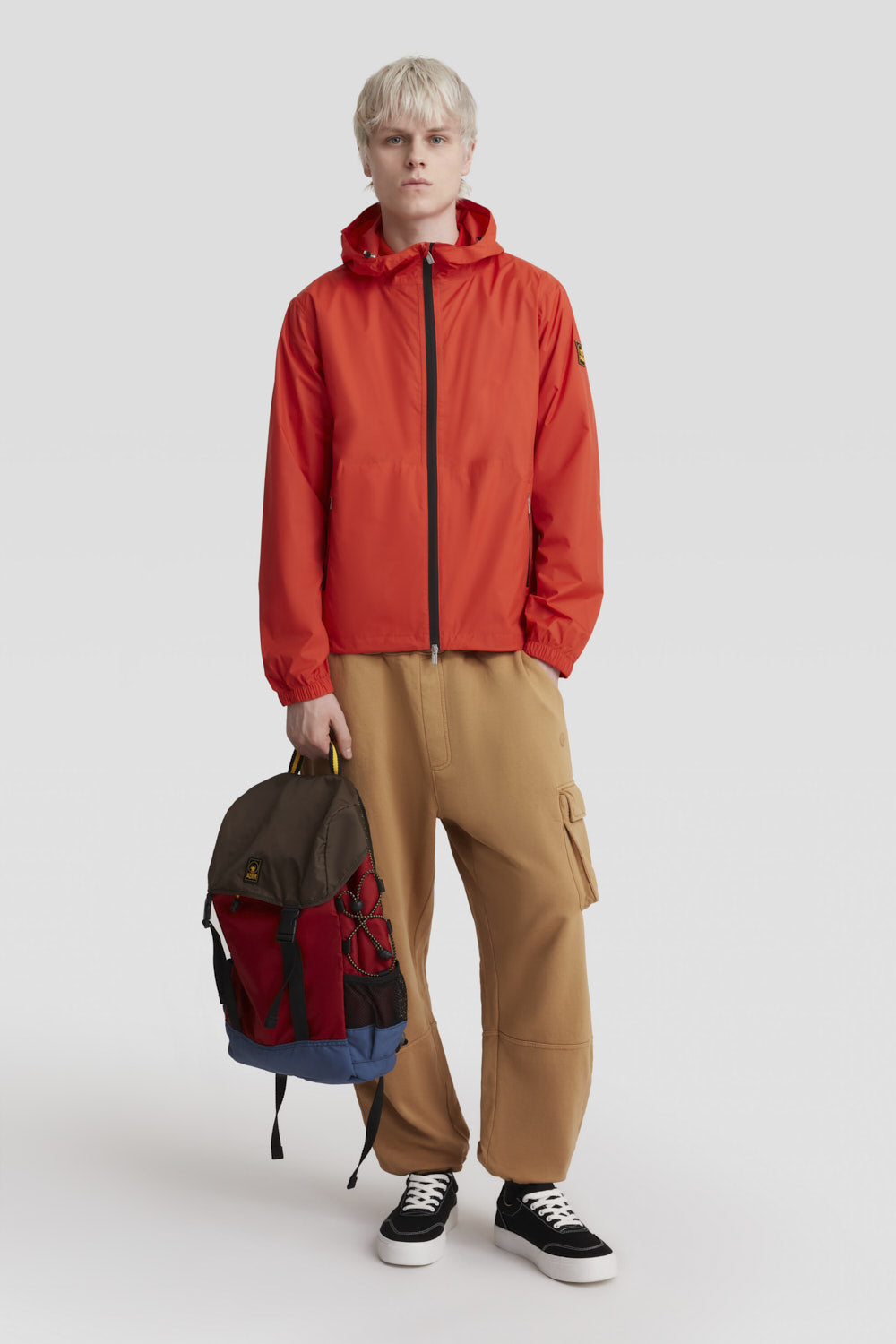 CIESSE PIUMINI EFRAM arancio giacca leggera antivento SS25