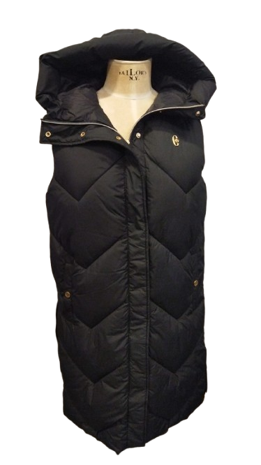 CONTE OF FLORENCE gilet FLAINE polysoft nero AI26