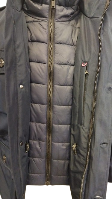 CONTE OF FLORENCE Giaccone BANFF TECNOPOLY blu scuro AI 26