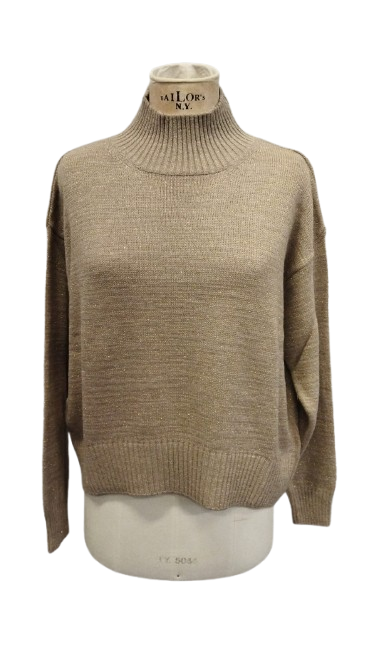 CONTE OF FLORENCE maglione GRANDVALIRA champagne AI26