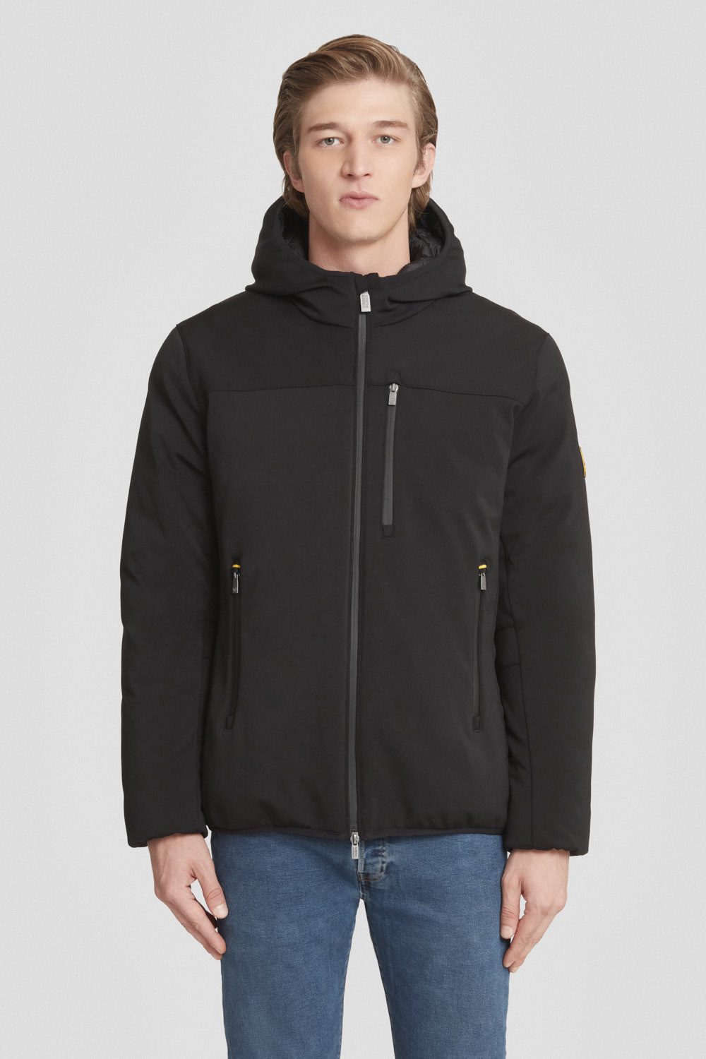 CIESSE PIUMINI Jayden 3.0 giacca con cappuccio FW25 nero