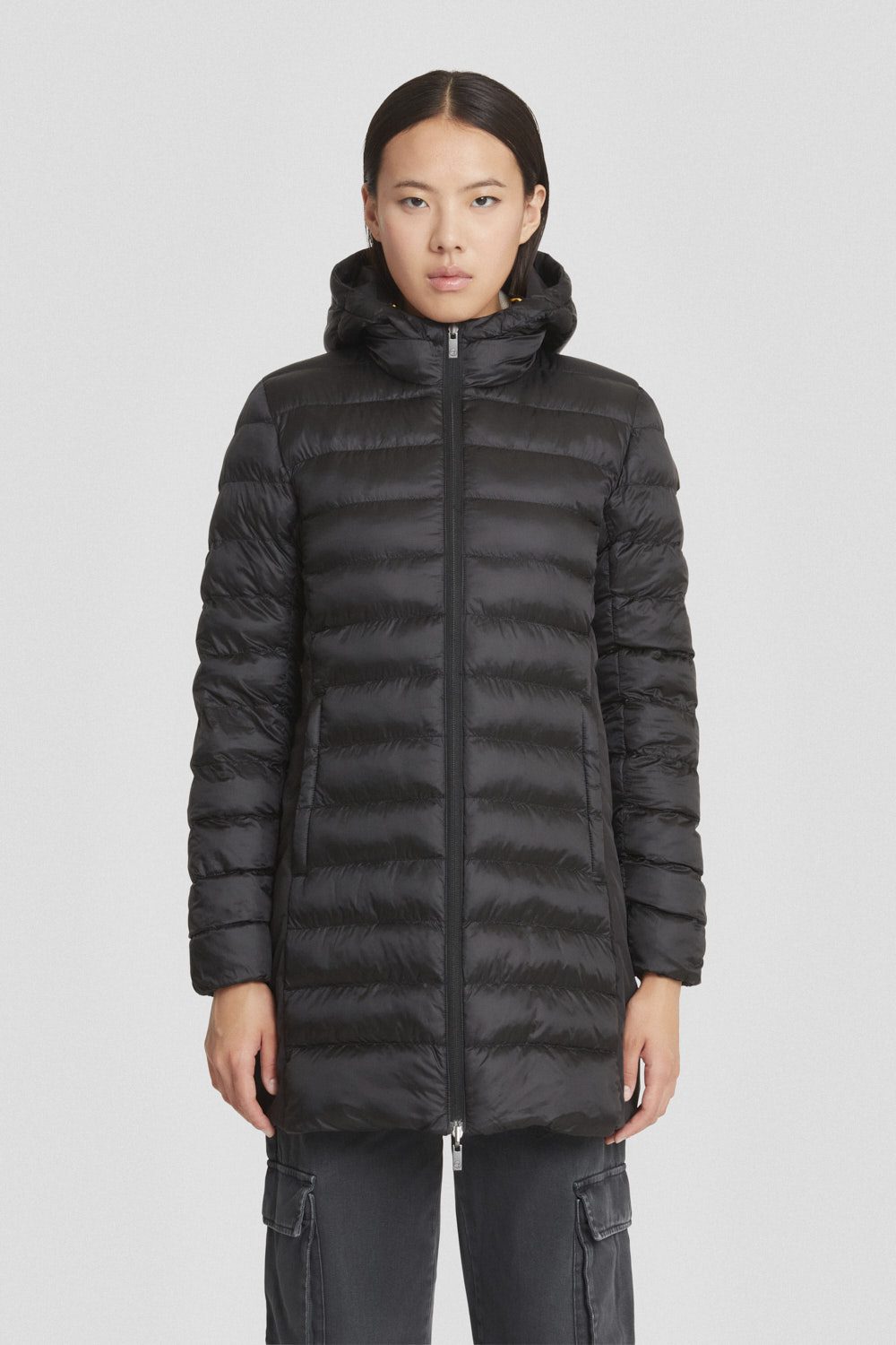 CIESSE PIUMINI Jusy 3.0 nero reversibile con cappuccio FW25