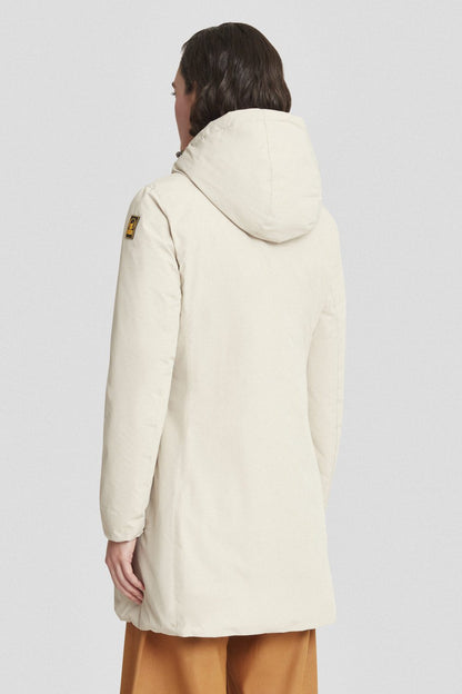 CIESSE PIUMINI Jusy 3.0 beige reversibile con cappuccio FW25