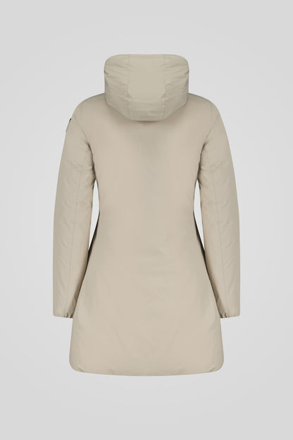 CIESSE PIUMINI Jusy 3.0 beige reversibile con cappuccio FW25
