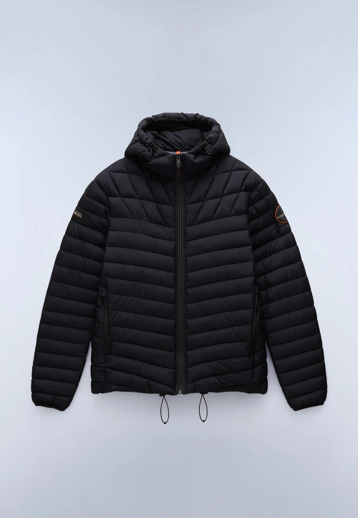 NAPAPIJRI Piumino LAPAZ nero con Cappuccio FW25