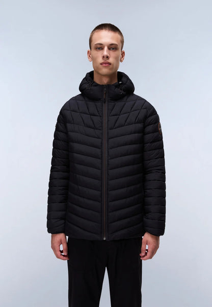 NAPAPIJRI Piumino LAPAZ nero con Cappuccio FW25
