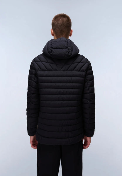 NAPAPIJRI Piumino LAPAZ nero con Cappuccio FW25