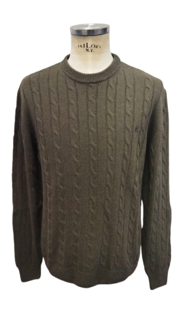 CONTE OF FLORENCE maglione LIVIGNO verde militare AI26