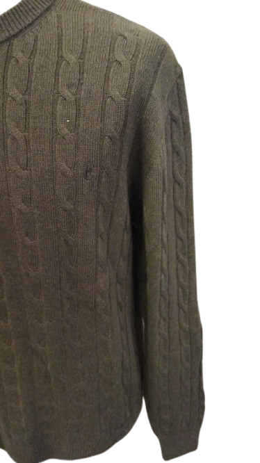 CONTE OF FLORENCE maglione LIVIGNO verde militare AI26