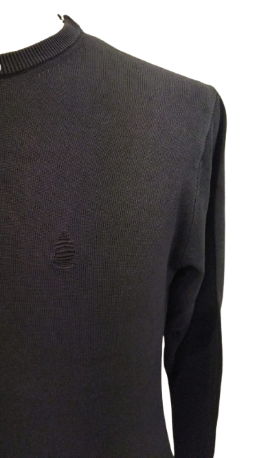 MARINA YACHTING maglione cotone BLU SS25