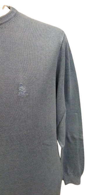 MARINA YACHTING maglione cotone VERDE ACQUA SS25