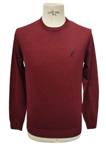 Maglione Australian bordò