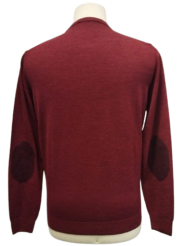 Maglione Australian bordò