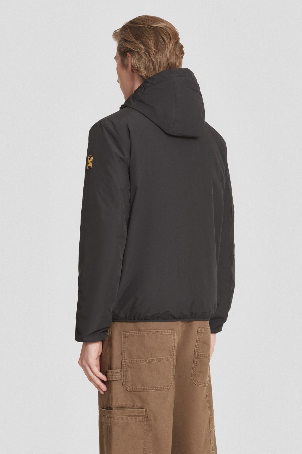 CIESSE PIUMINI Peter giacca imbottita con cappuccio FW25 nero