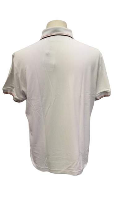 AUSTRALIAN Tech Piquet Polo Shirt SS24 BIANCO