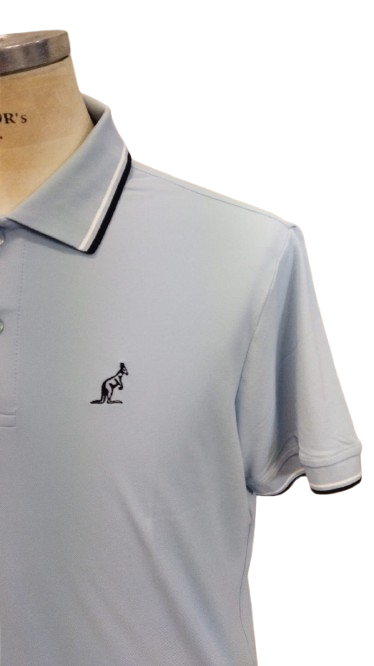 AUSTRALIAN Tech Piquet Polo SS25 AZZURRO