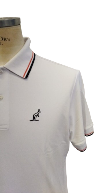 AUSTRALIAN Tech Piquet Polo SS25 BIANCO