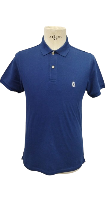 MARINA YACHTING Polo Essential blu elettrico SS25