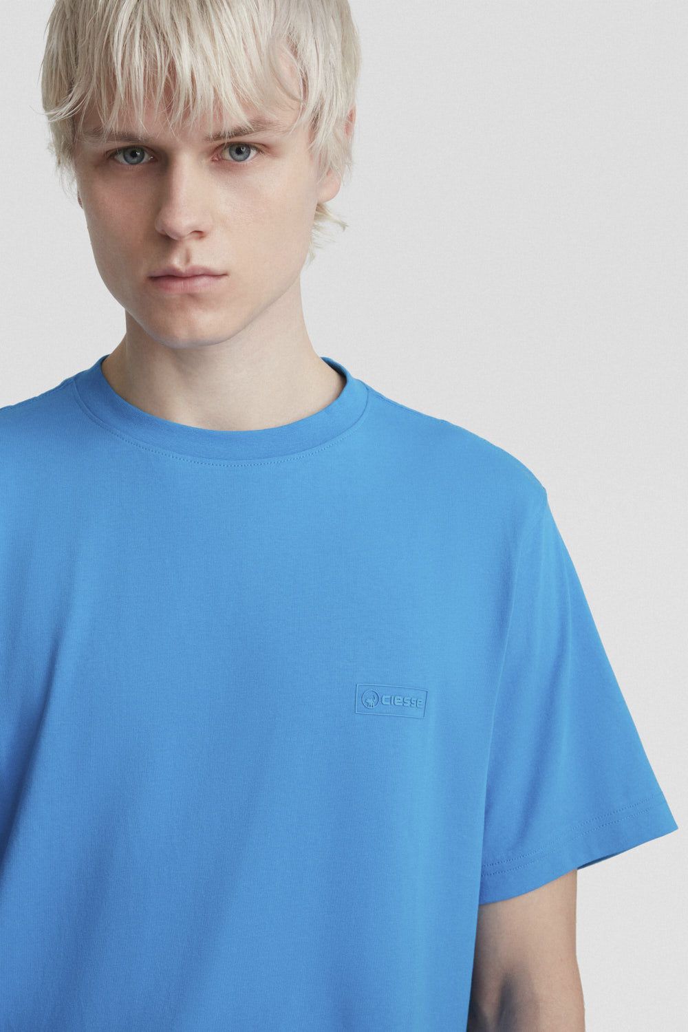 CIESSE PIUMINI RUPI 2.0 t-shirt in cotone azzurro SS25