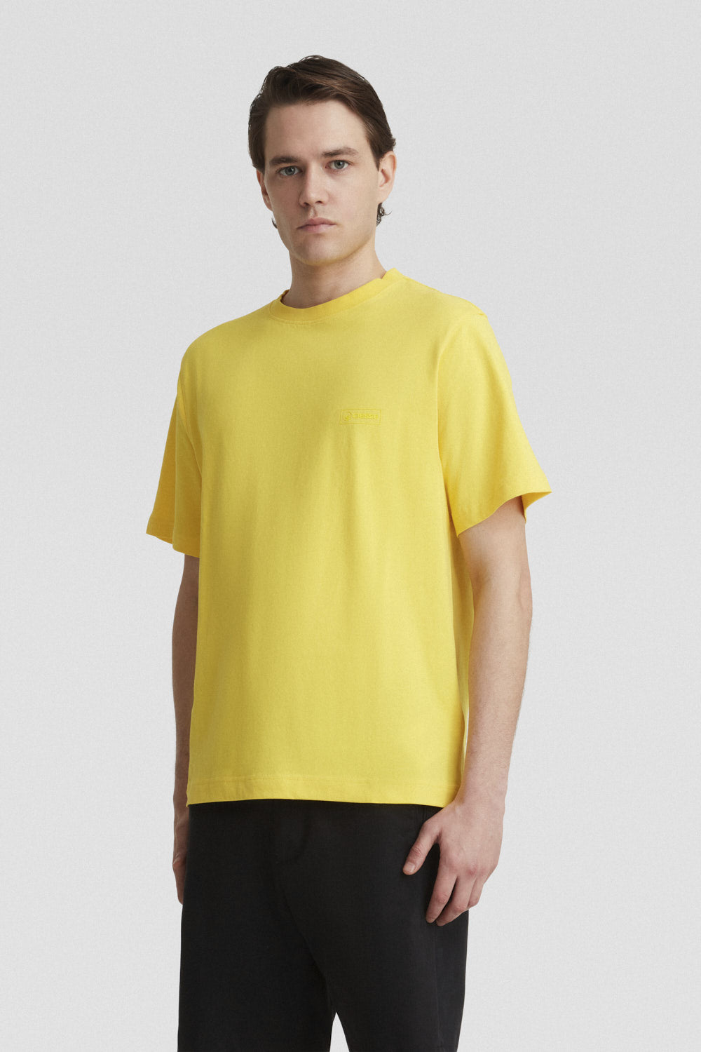 CIESSE PIUMINI RUPI 2.0 t-shirt in cotone giallo SS25
