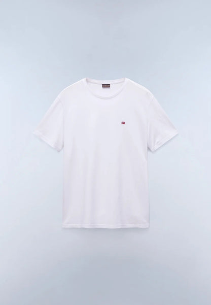 NAPAPIJRI T-shirt mezza manica SALIS bianco