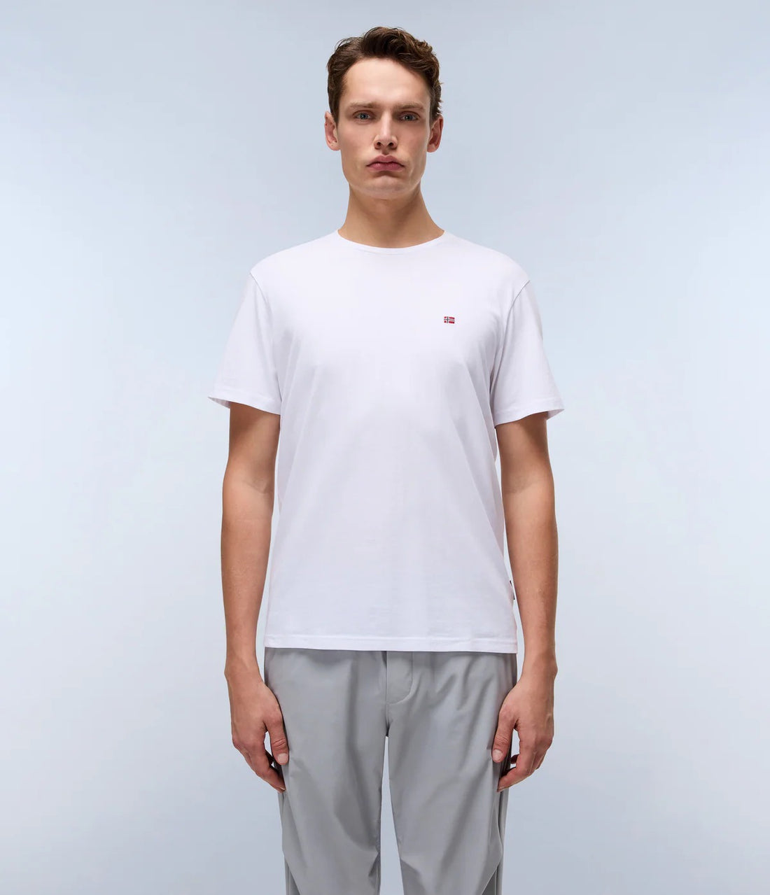 NAPAPIJRI T-shirt mezza manica SALIS bianco