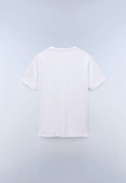 NAPAPIJRI T-shirt mezza manica SALIS bianco